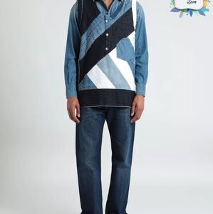 Dolce&Gabbana denim patchwork top